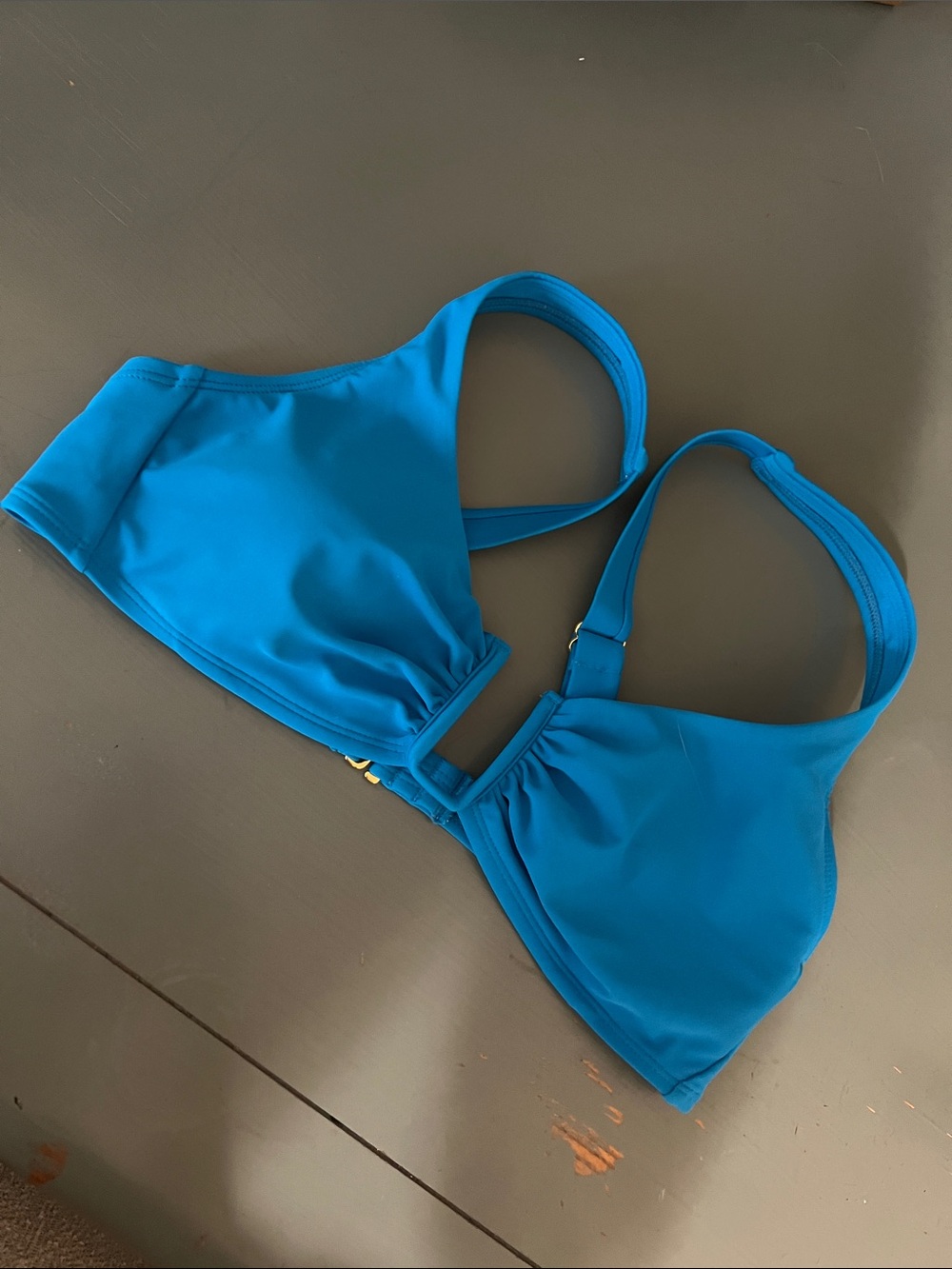 Shade & shore Bright Blue Bikini Top
